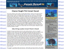 Tablet Screenshot of corsairwreck.com